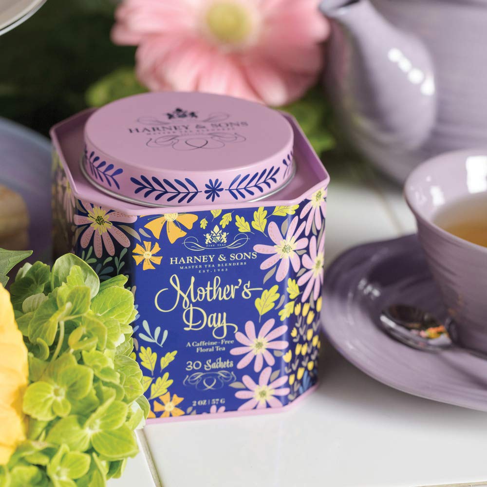 Harney & Sons Mothers Day Tea  30 Sachets in decorative tin