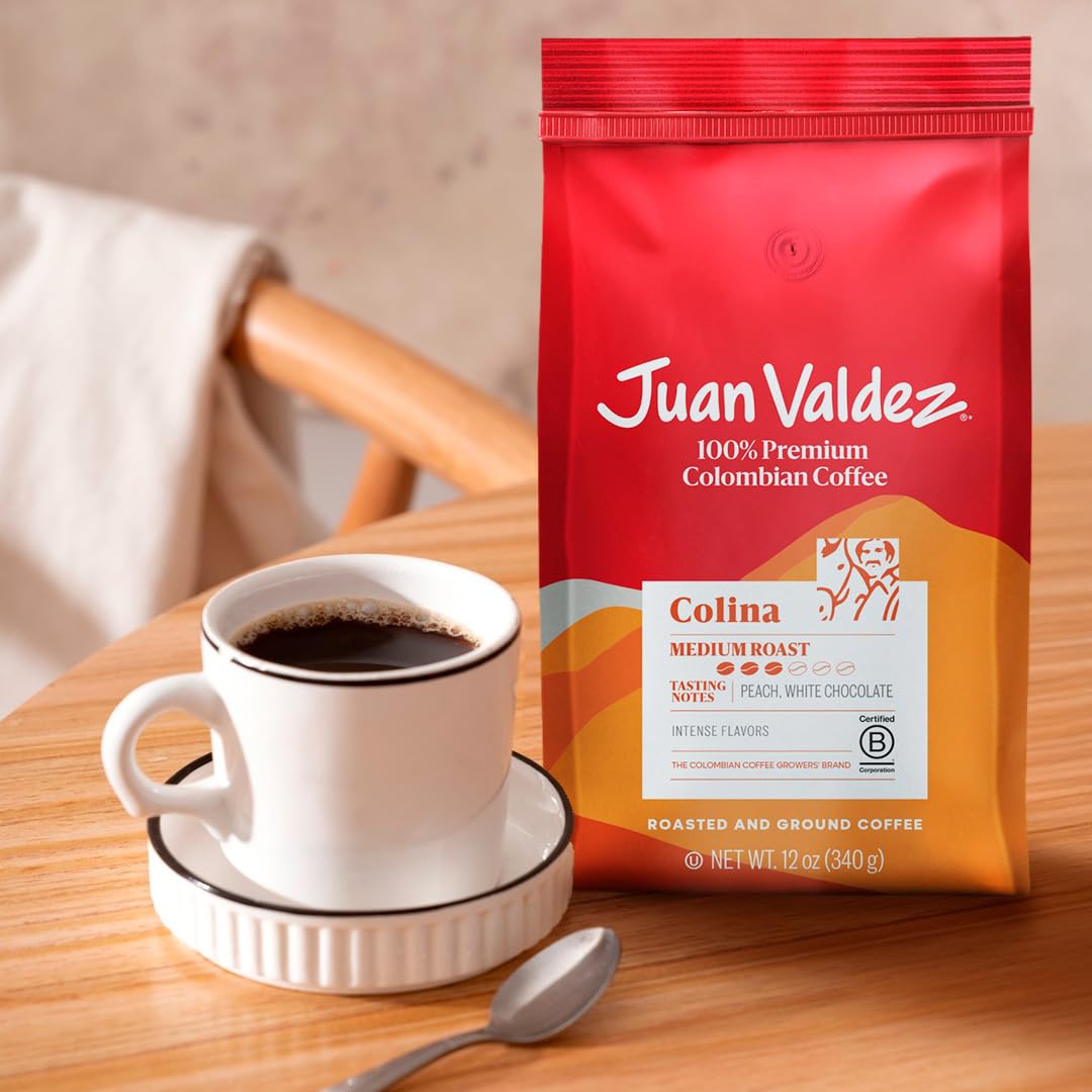 Juan Valdez Premium Colombian Coffee, Colina, 12-Ounce