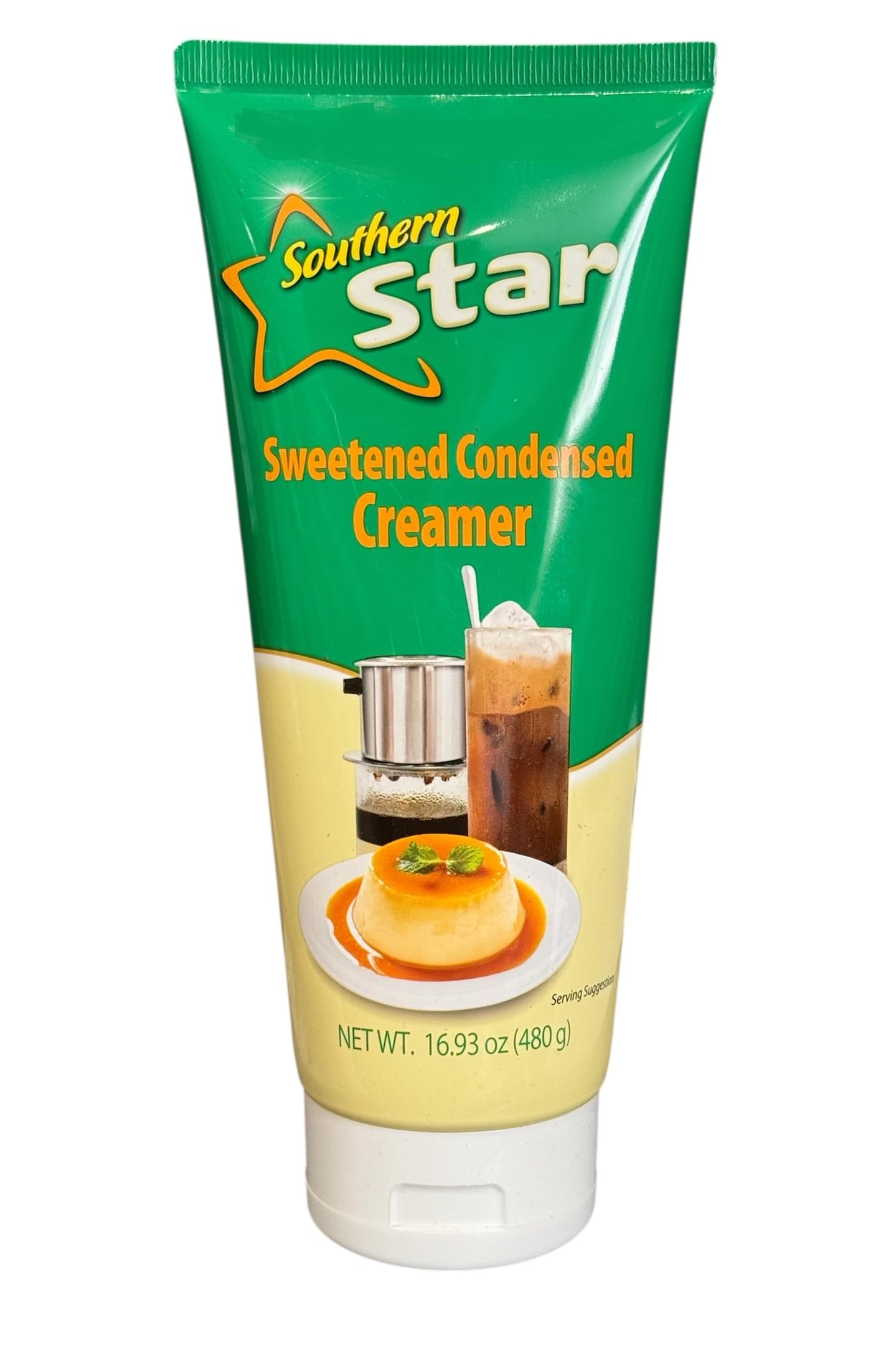 1 Pack - Southern Star Condensed Creamer Milk - Sua Dac Sao Phuong Nam - 16 Oz per Bottle - Product of Vietnam