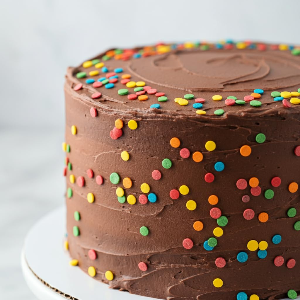 Bakerpan Quins Rainbow Sprinkles For Cake Decorating - 5.87 Ounces - Crunchy Rainbow Edible Confetti Sprinkles For Cupcakes, Ice