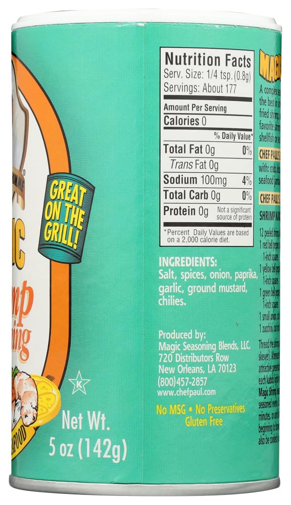 Shrimp Magic Seasoning - 5 Ounce (Pack Of 3)