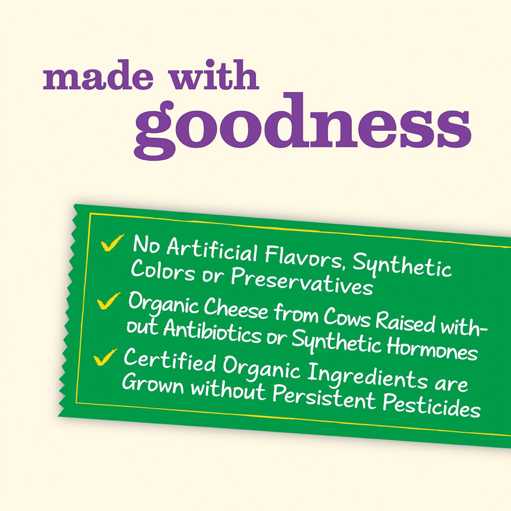 Annies Organic Macaroni & Cheese, Shells & Real Aged Cheddar, 12 Boxes, 6 oz. Each