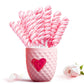 Pink Twisty Lollipops Individually Wrapped Bulk - Valentines Candy Valentine Lollipops Candy - Kid s Whirley Lollipop for Decor