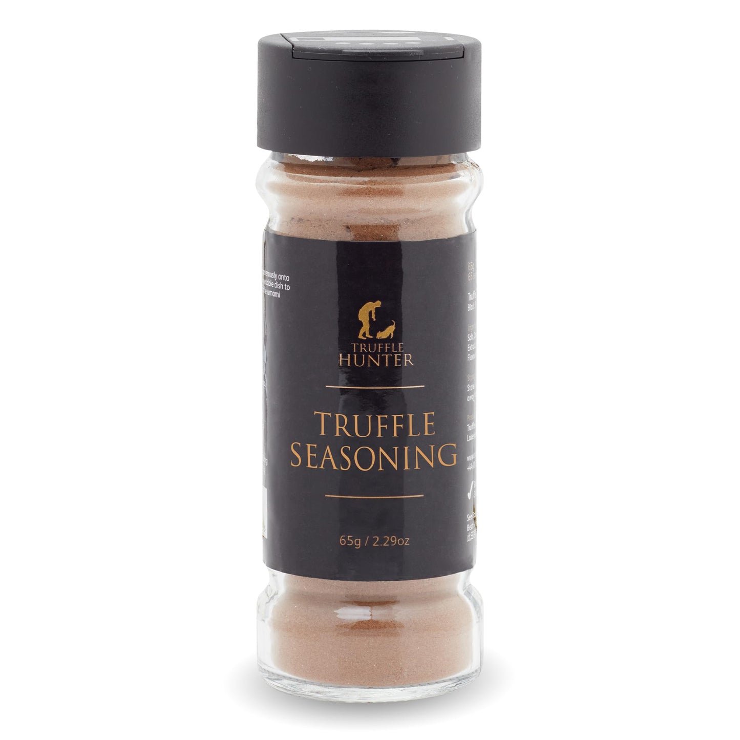 TruffleHunter Black Truffle Seasoning - Umami Gourmet Condiment - 2.29 Oz