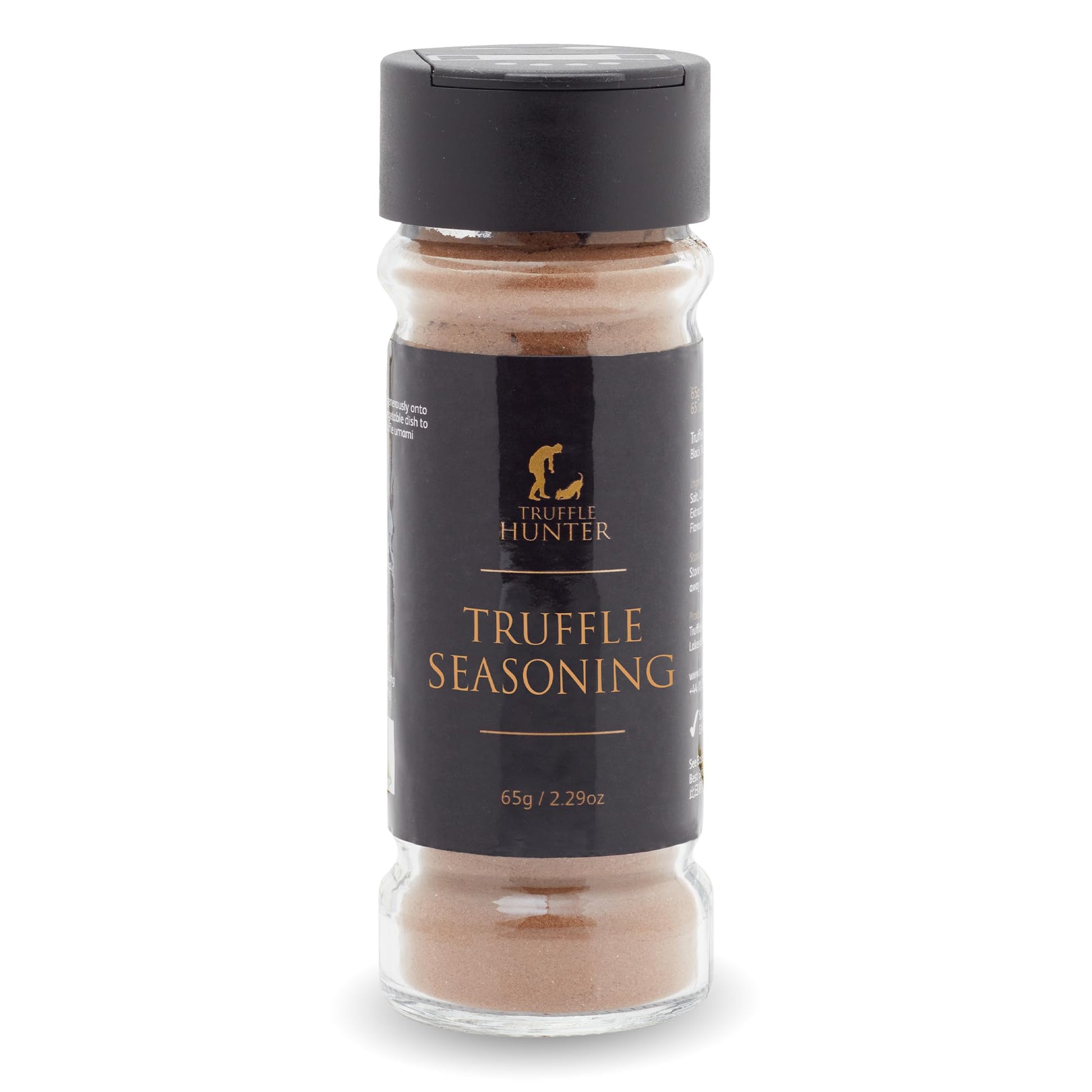 TruffleHunter Black Truffle Seasoning - Umami Gourmet Condiment - 2.29 Oz