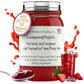 Strawberry Mojito Sea Moss Gel Fresh Fruit Infused Certified Wild Harvested Irish Sea Moss Gel | Immune and Digestive Support | 
