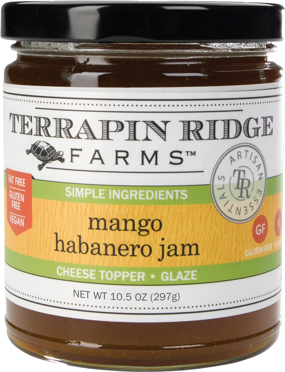 Terrapin Ridge Farms Mango Habanero Gourmet Jam - One 10.5 Ounce Jar