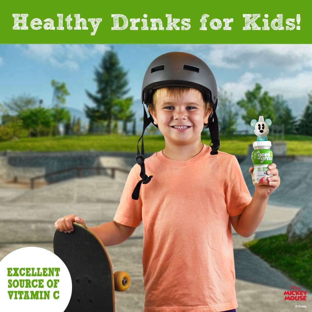 Good2Grow Surprise Character 6 Pack 100% Apple Juice, Spill Proof Tops, New Characters Available Every 2 Months, 6-Ounce Bottles