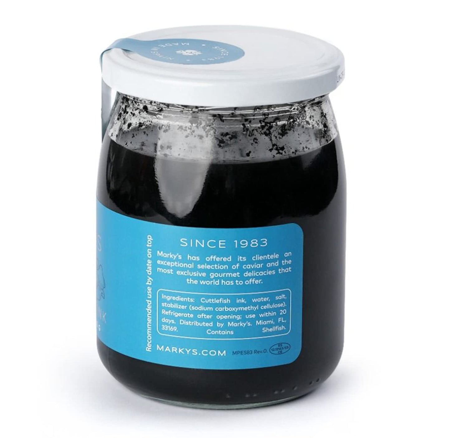 Marky'S Cuttlefish Squid Ink Food Coloring Imported From Spain - 17.6 Oz / 500 G
