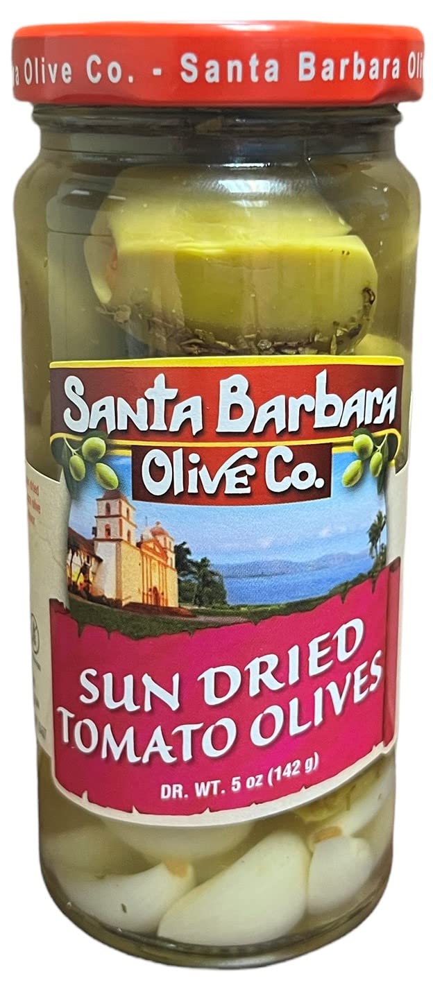 SANTA BARBARA OLIVE CO Sun Dried Tomato Olives, 3 Pack, 5oz