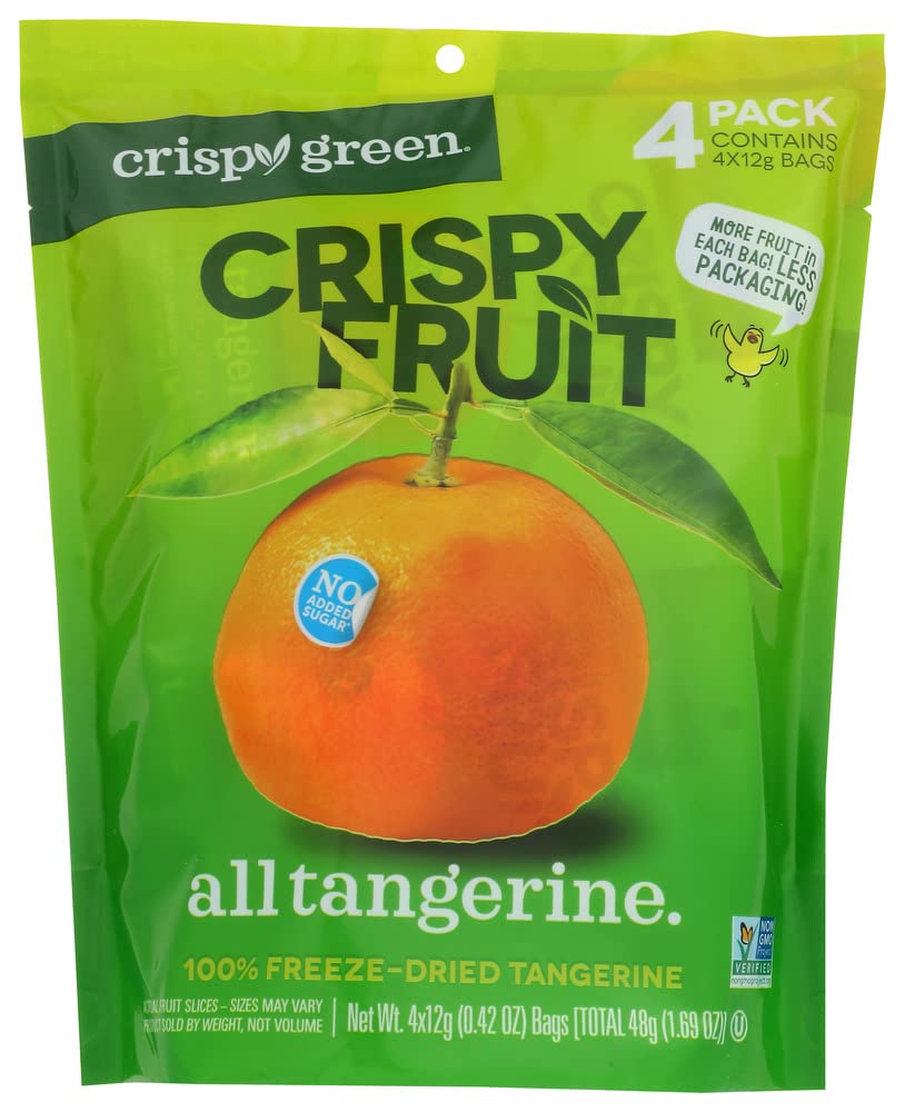 CRISPY GREEN Freeze Dried Tangerine, 1.69 OZ