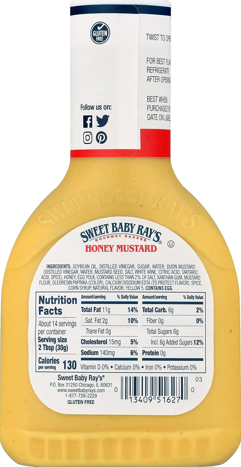 Sweet Baby Ray'S Gourmet Sauce & Marinade Variety Pack 1 Sweet Red Chili Sauce, 1 Teriyaki Sauce, 1 Honey Mustard Dipping Sauce.