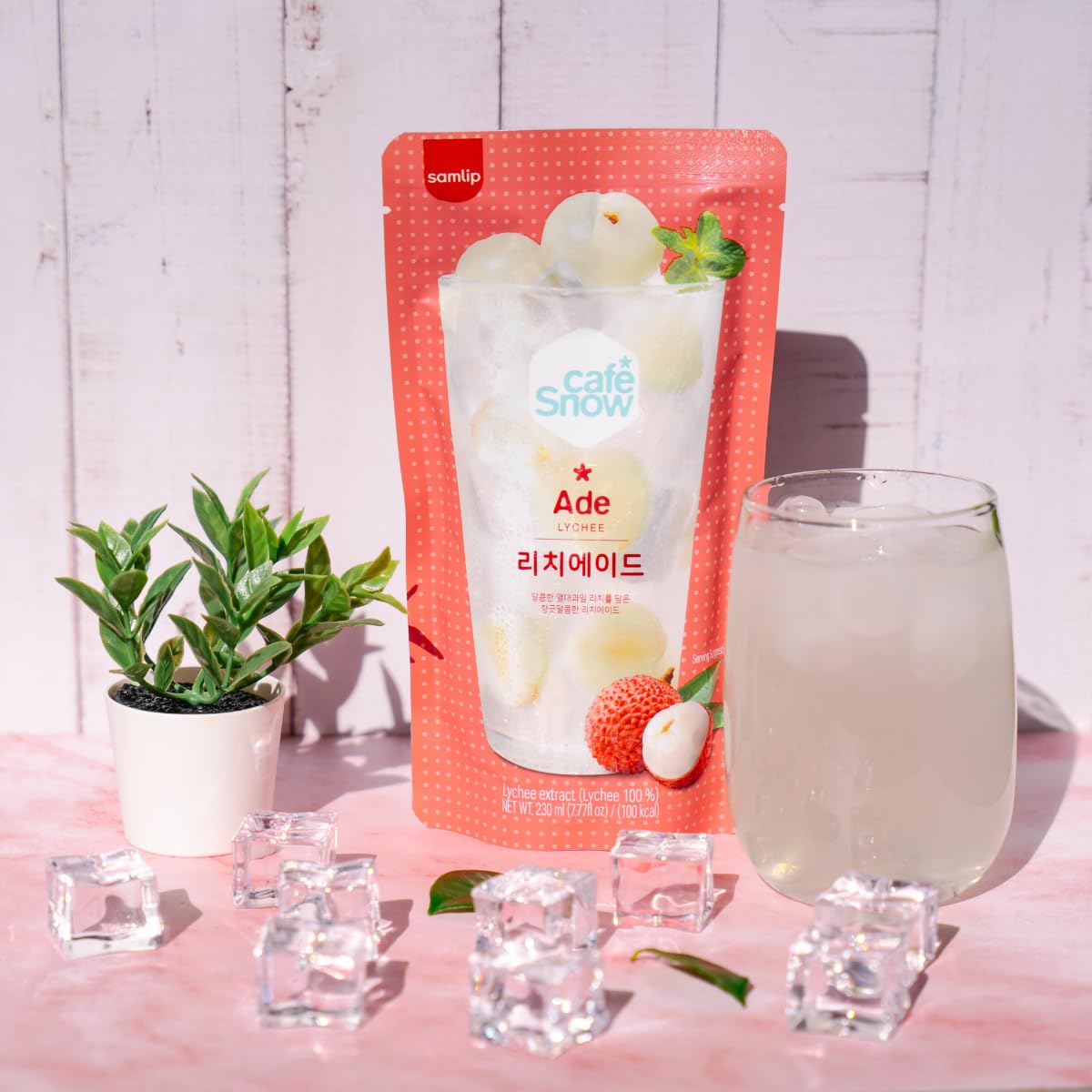 Generic Korean Convenience Drink Pouch Variety Pack – 5 Flavors: Peach Ice Tea, Watermelon Ade, Shine Muscat Ade, Lychee Ade, Apple Mango Ade