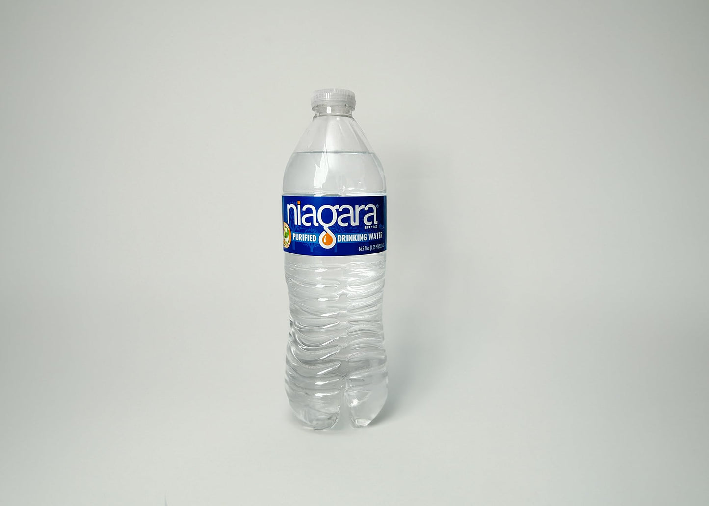 Niagara Purified Drinking Water - 16.9oz Bottles, 40 Bottles/Case, 1920 Bottles/Full Pallet - Refreshing Hydration Solution