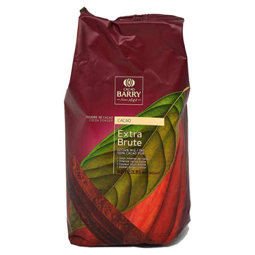 Cacao Barry Cocoa Powder 100% Cocoa Extra Brute, 2.2 Lb