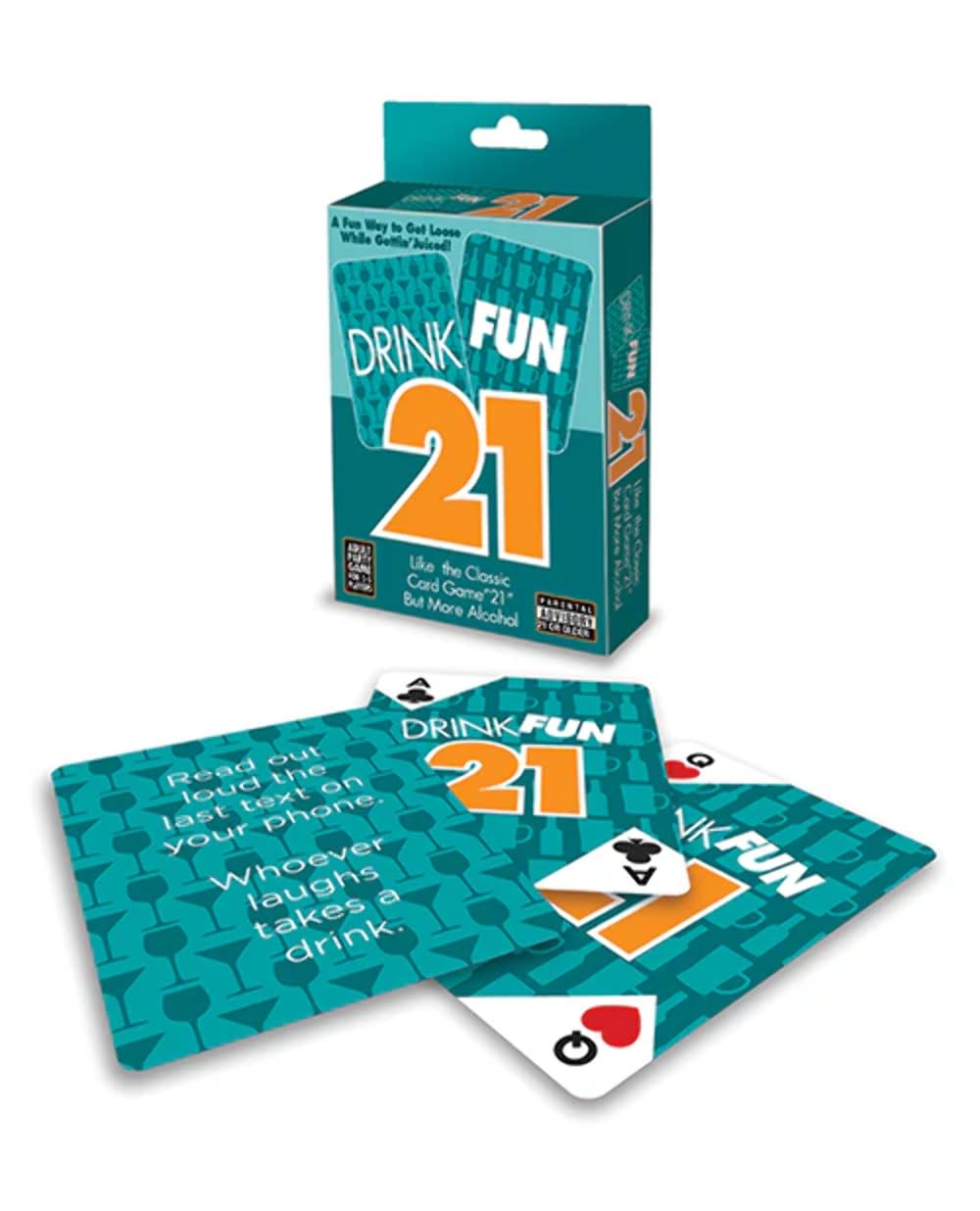 Little Genie Productions Lig79056: Drink Fun 21 Card Game
