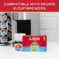 Lion Coffee Chocolate Macadamia Flavored Medium Roast Coffee Pods - Single-Serve Pods - Hawaiian Inspired Flavor - Arabica Coffe
