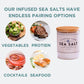 Florida Pure Sea Salt - Natural Unrefined 80+ Minerals - 4 oz Jar
