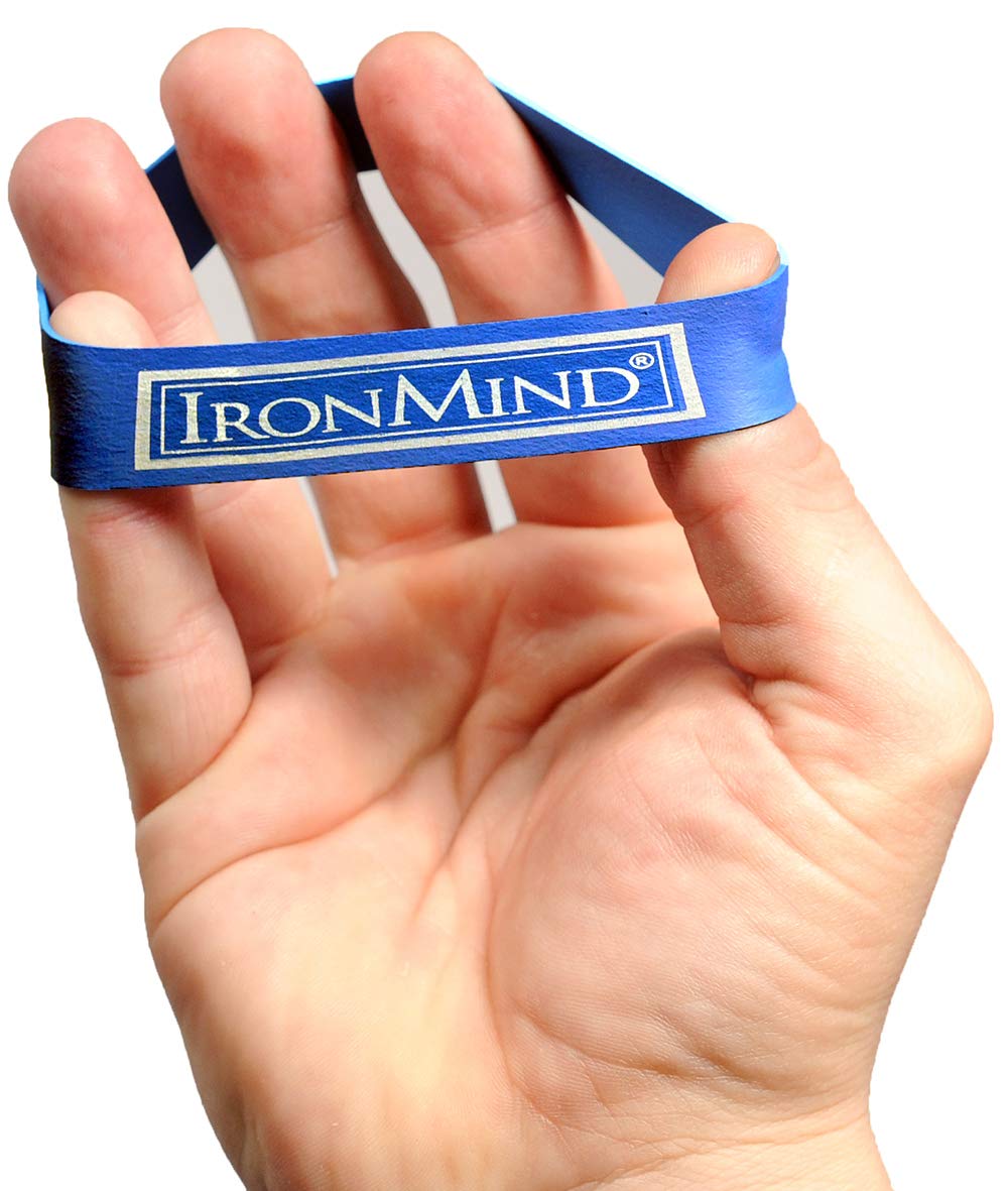 Ironmind Expand-Your-Hand Bands 10 Pack: Kiss Elbow Pains Goodbye - Prevent, Rehab, Reduce Pain From Tennis Elbow, Carpal Tunnel