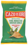Cazo De Oro KHLV00400404 11 oz Tortilla Hatch Chil Chips