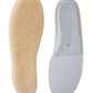Abusa Sheepskin Insoles Men'S Premium Think Wool Fur Fleece Inserts Cozy & Fluffy 12