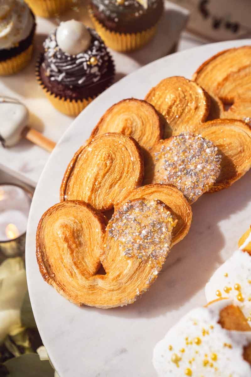 Fancy Sprinkles Filthy Rich Fancy Sugar Silver and Gold Pearlescent Sugar Crystals Flecked with Silver and Gold Mini Edible Glit
