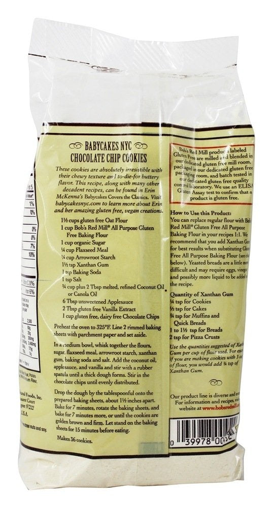 Bobs Red Mill Gluten Free All Purpose Baking Flour, 22 oz, Model 1600C224