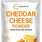 Cheddar Cheese Powder with Whey Protein Concentrate, 2lbs | Made from Real Raw Cheese | Authentic Sharp Flavor | All Purpose Sea