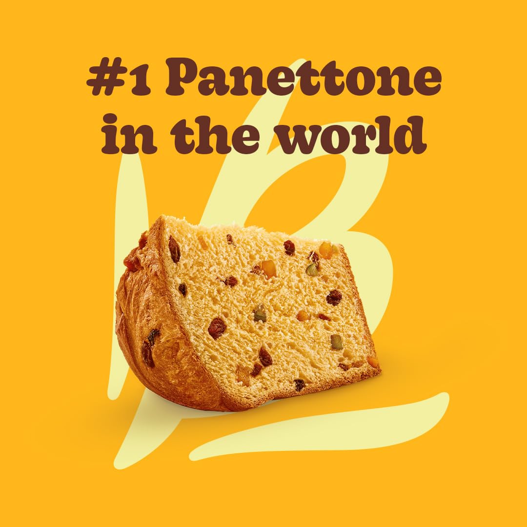 Bauducco Mini Panettone Assorted - Classic, Chocolate Chips, Vanilla - 8.4oz (Pack of 3) - Moist & Fresh Italian Recipe