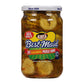 Best Maid Products 24 oz Glass Jars - Dill, Kosher, Hamburger Slices, Garlic Bites, Habanero Chips - 4 Pack