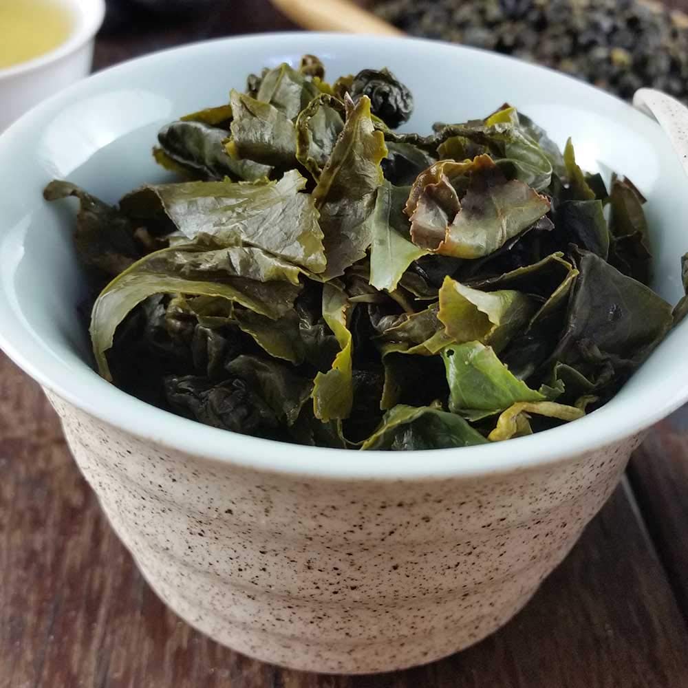 FullChea - Natural Alishan Oolong Tea Loose Leaf - Formosa Oolong High Mountain Tea - Taiwan Gaoshan Ulong Tea - Taiwanese Green