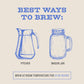 Bizzy Organic Cold Brew Coffee | Dark & Bold Blend | Coarse Ground Coffee | Dark Roast | Micro Sifted | Specialty Grade | 100% A