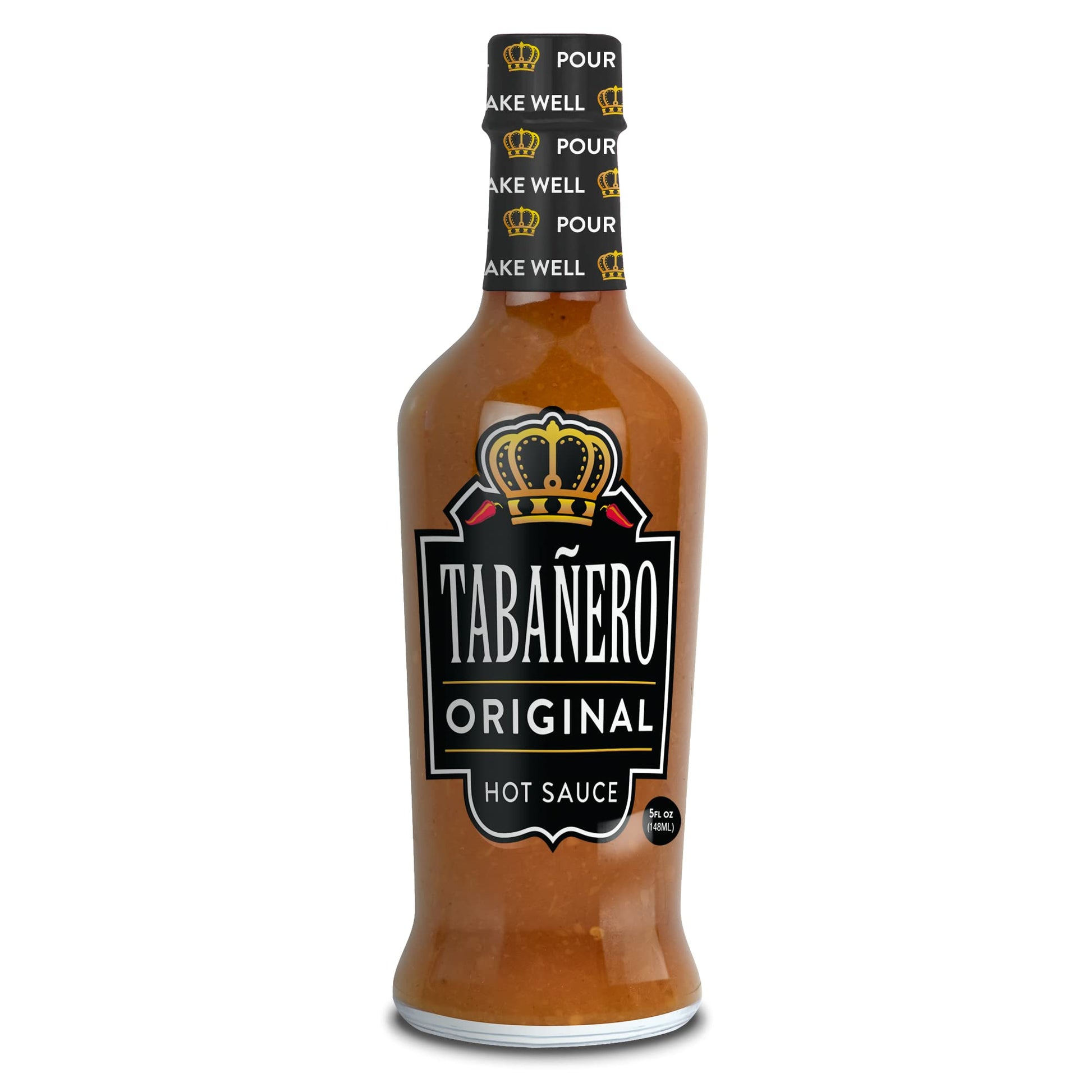 Original Hot Sauce By Tabaero, Gourmet Hot Sauce Gift, Fiesta Party Favors, All Natural, Gluten Free, Low Sodium, Vegan, Kosher,