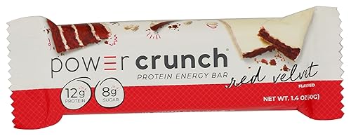 Power Crunch Protein Energy Bar Red Velvet - Case Of 12 - 14 Oz(D0102H5Np5J)