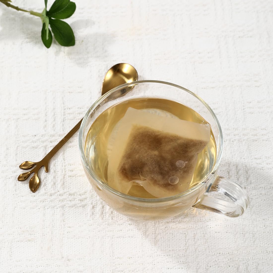 50 enhanced Marshmallow Root Tea Bag 100% Natural Pure Althaea Officinalis No Additives & Caffeine Free  Caffeine-free - Respiratory Support & Promote Digestion.