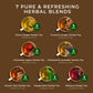 Gya Tea Co Purely Herbal Tea Pod Collection Gift Set (16 Count) - Different Flavors Assorted Variety Pack