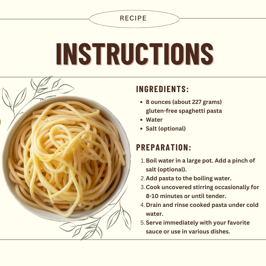 Mountain High Organic Certified Organic Gluten Free Spaghetti Pasta, Case Of 4-5 Lb. Bags, Off White,1 Count(Pack Of 4)