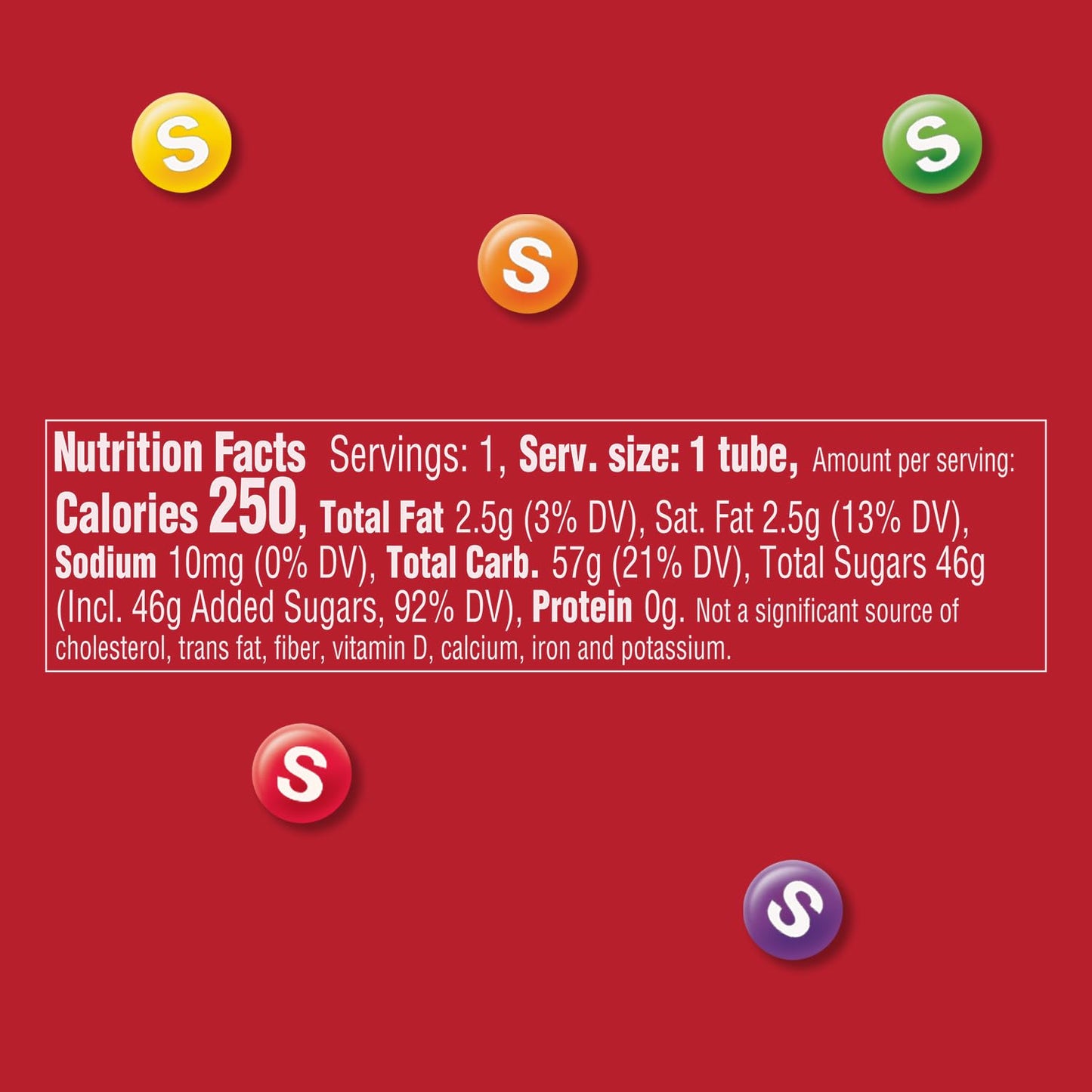SKITTLES Littles Originals Rainbow Chewy Candy, 45.6 Oz, SKITTLES Bulk Candy 24 Count Mega Tubes, Tiny Fruit Flavored Treats for