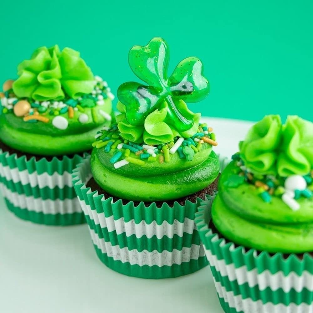 St. Patricks Day Sprinkles For Baking, Cookie Decorating, Candy, Cake Decorations, Cupcakes, Fancy Fun Tasty Sprinkles And Toppi