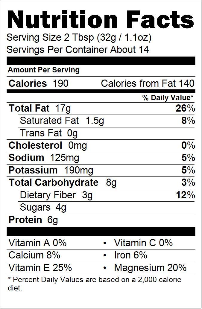 Sohnrey Family Foods Snickerdoodle Almond Butter Crunchy Nut Butter 16 oz (4-Pack)