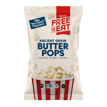 Cybeles Free-to-Eat Ancient Grain Pops - Healthy Snacks, All Natural, Gluten-Free, Vegan, No Preservatives or Additives (Variet