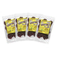 Hardtimes Beef Jerky - Teriyaki Flavor - 4 Pack of 2.25 oz. Bags