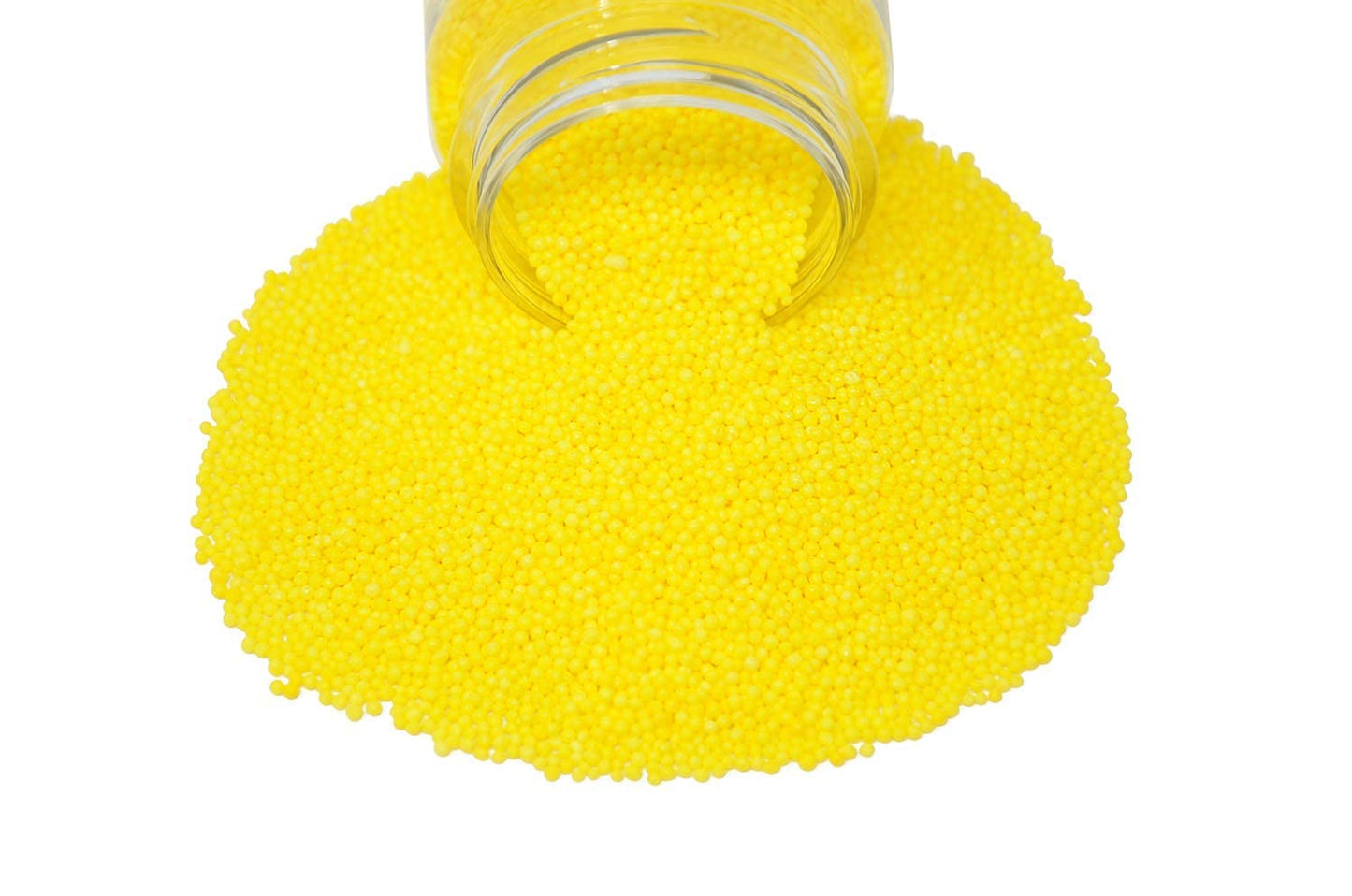 Mystic Sprinkles Solid Color Nonpareils 3.8Oz Bottle (Yummy Yellow)