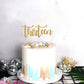 Gold Glitter Thirteen Cake Topper, Happy 13Th Birthday Cake Decor, Thirteen Years Old Party Decorations, 13Th Anniversary Party