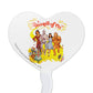 GRAPHICS & MORE Cupcake Picks Set of 6 - Yellow Acrylic Heart Toppers, Model CUPCAKE.HEART.WBGAM085.Z004881_8