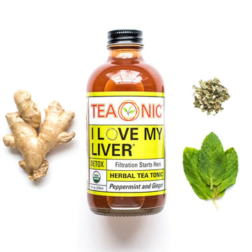 TEAONIC Herbal Tea - Love My Liver - 8.11 Fl Oz - Pack of 1