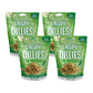 Fresh Gourmet Crispy Dillies, Pickle Flavored Fried Cucumbers 3.5 Ounce (Pack of 4)