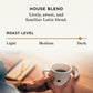 Peets Coffee Dark Roast K-Cup Pods - House Blend 60 Count - 6 Boxes of 10 Pods