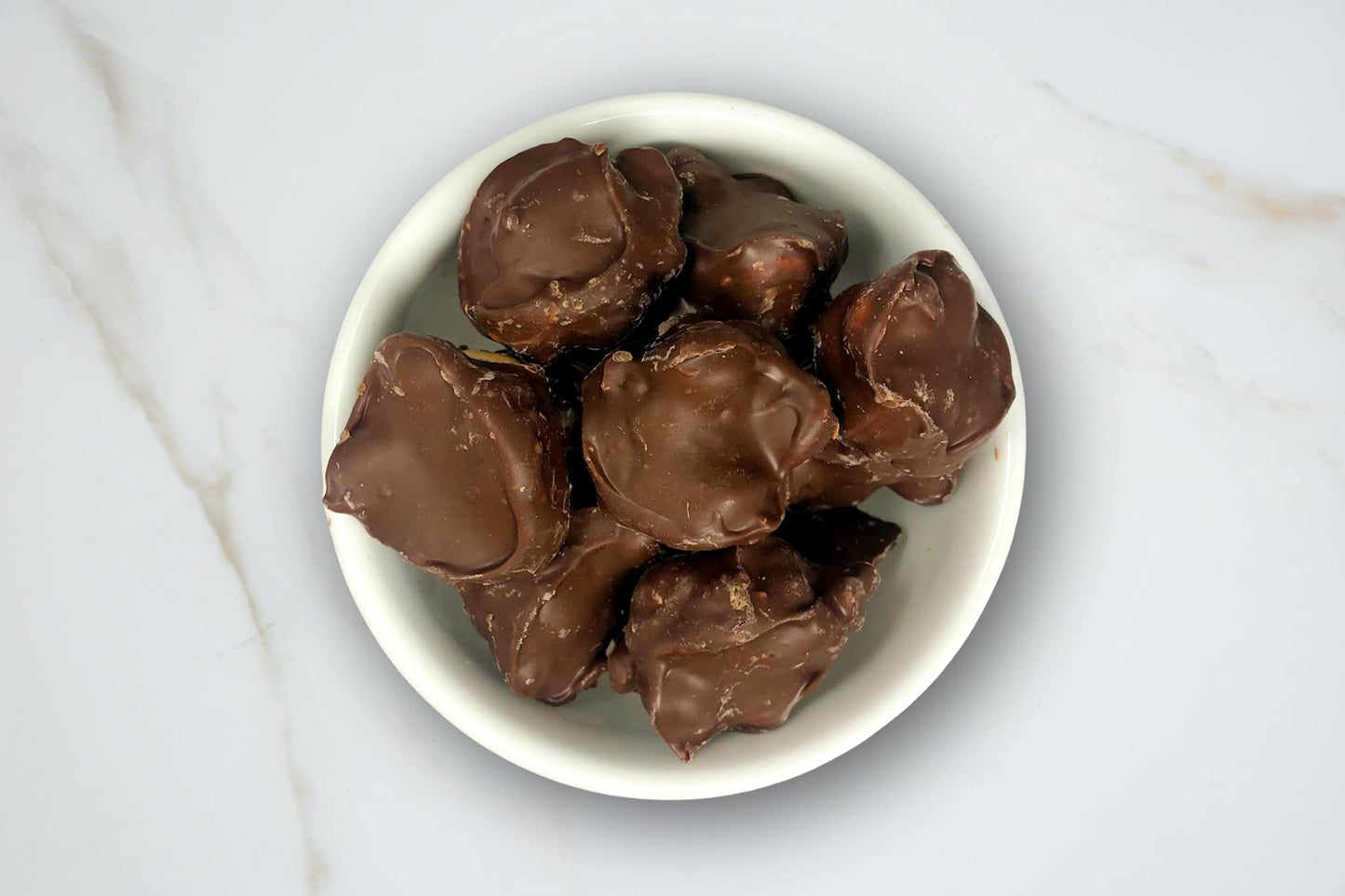 Goodland Farms Milk Chocolate Peanut Clusters, 2 Pounds - Chocolate Covered Peanuts, Wholesale Bulk Candy
