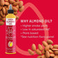 Octonuts Cold Pressed Almond Oil, 8 Ounce, Made With California Almonds, Plant-Based, Keto, Paleo Friendly, Vegan, Gluten Free (Almond, 1- Pack)